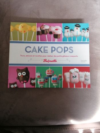 Livre de cuisine cake pops