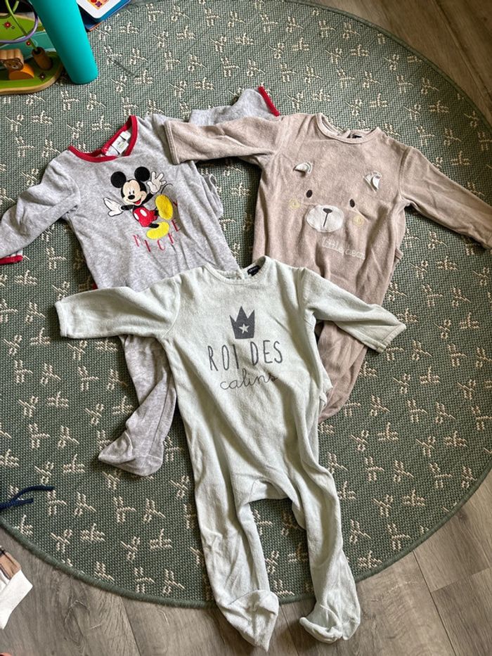 Lot de 3 pyjamas 18 mois