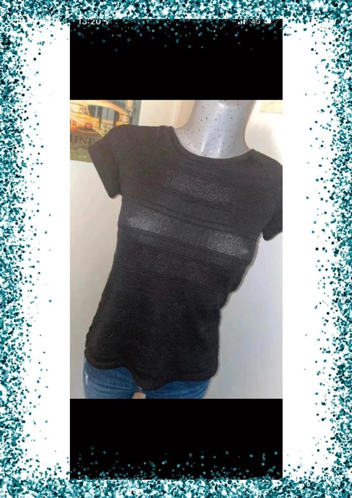 Superbe haut manches courtes - photo numéro 2