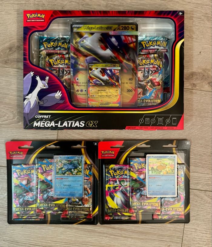 Lot 18 boosters Pokémon ME01 Mega Evolution - photo numéro 2