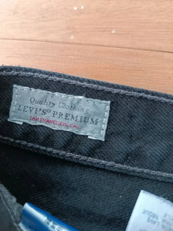 Jeans Levi's 501 noir homme taille 40 - photo numéro 5