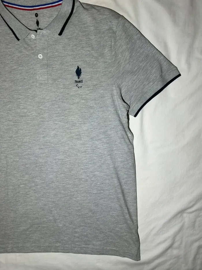 Polo gris jeux olympiques Paris 2024 - photo numéro 3