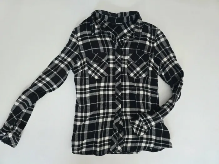 Chemise à carreaux