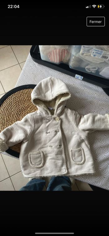 Veste chaude petit bateau