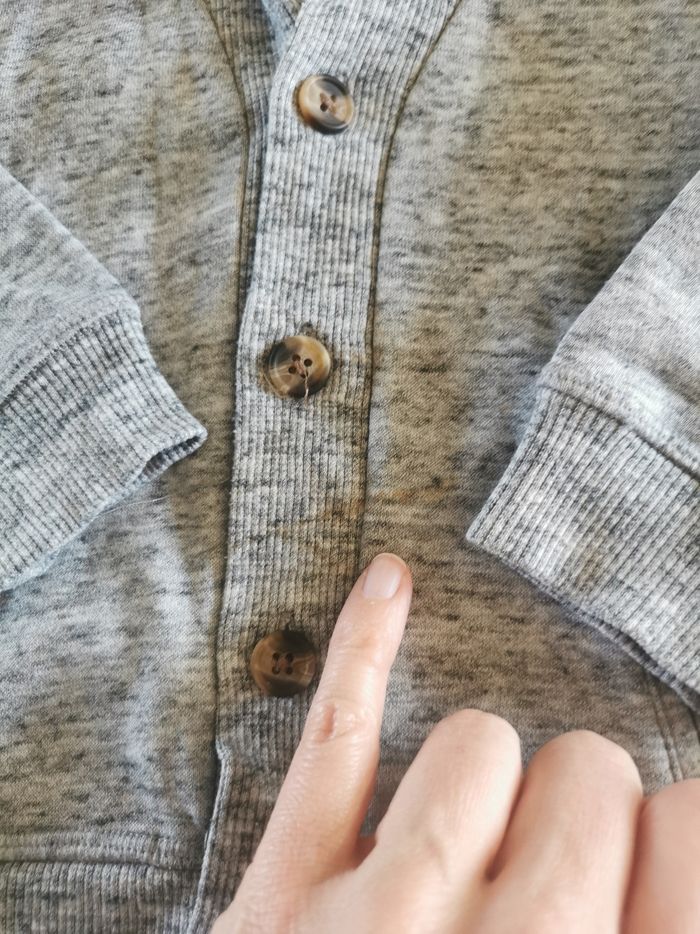 Ensemble bébé garçon 12/18 mois (86cm)t-shirt, pantalon et gilet zara baby et H&M - photo numéro 6