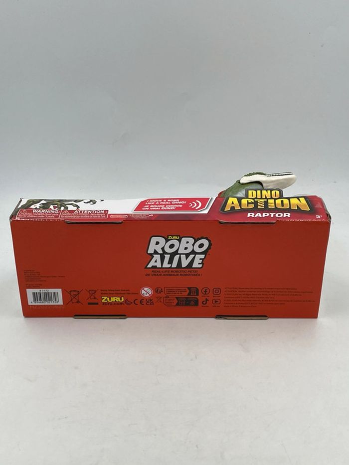 Robo Alive Zuru Dino Action Raptor neuf - photo numéro 5