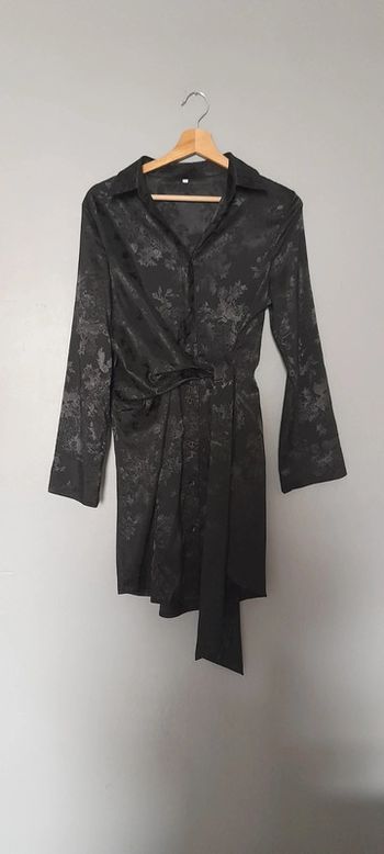 Robe chemise noir