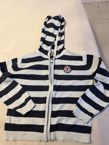 Gilet rayé