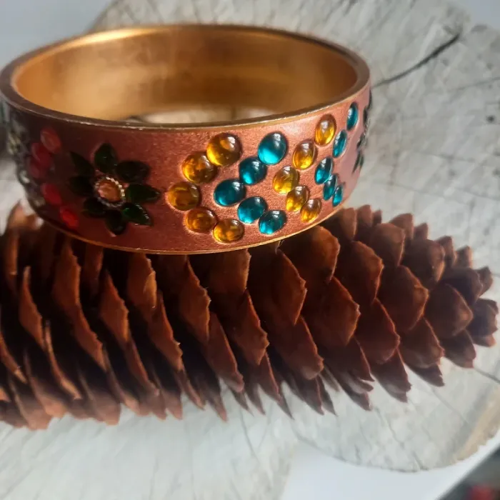 Vintage bracelet perles - photo numéro 2