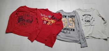 Lot de 4 t-shirts à manches longues 10 ans