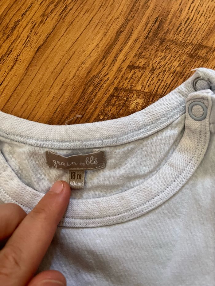 Lot de deux t-shirt 18mois - photo numéro 4