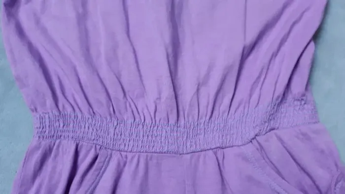 Combishort "mango" lilas 5/6 ans neuve jamais portée - photo numéro 2