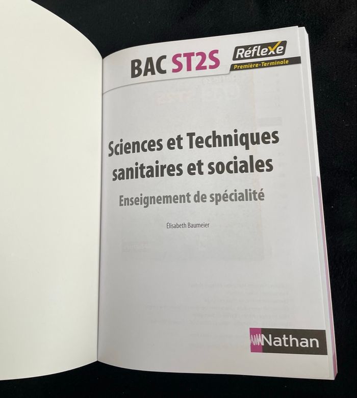 Livre BAC ST2S Sciences et Techniques sanitaires et sociales - photo numéro 5