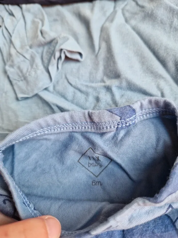 Lot 8 tee shirt garçon 6 mois - photo numéro 9