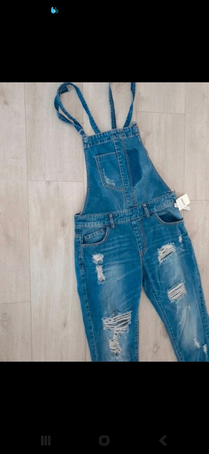 Salopette jeans - photo numéro 2
