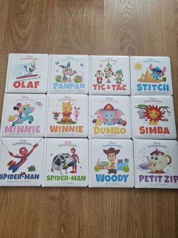 Lot 12 livres Disney "mes premières histoires"