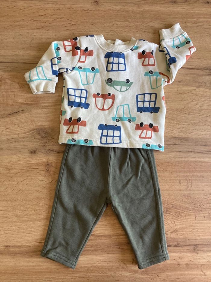 Ensemble haut + pantalon 6 mois