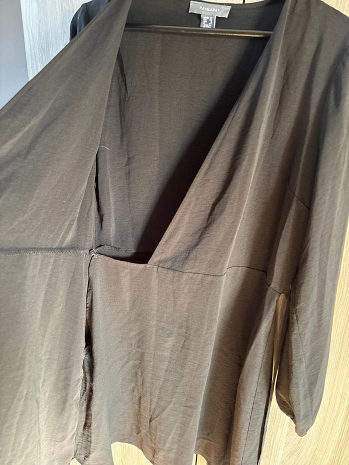 Robe portefeuille noire Primark - photo numéro 4