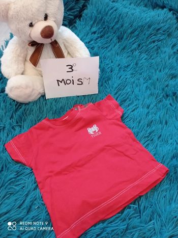 T-shirt 3 mois