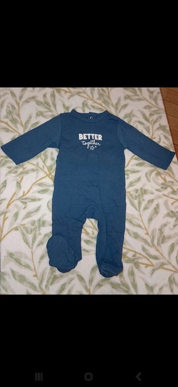 Pyjama léger bébé