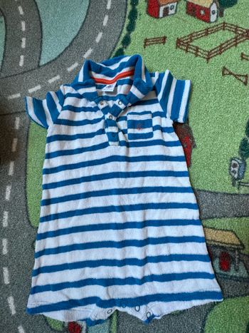 Combi short bébé garçon