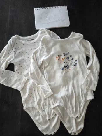 Lot body manches longues