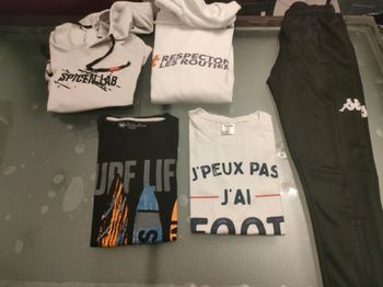 Lot vêtements garçon taille S