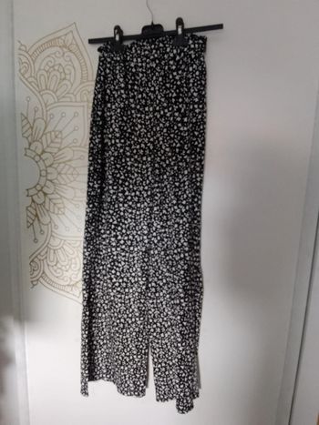 Pantalon été noir et blanc 34