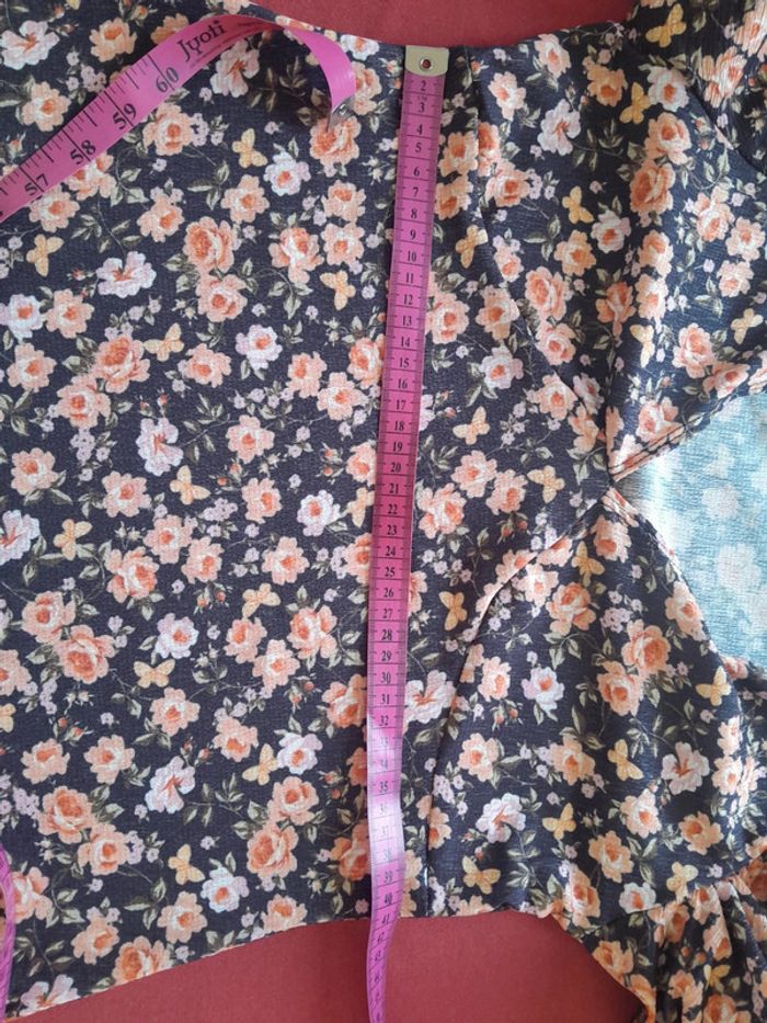 robe courte  fleurie légère Miss Selfridge par Asos neuve taille 40, 42 - photo numéro 7