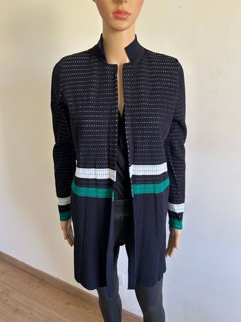 Cardigan bleu marine mi long Morgan taille XS jamais porté