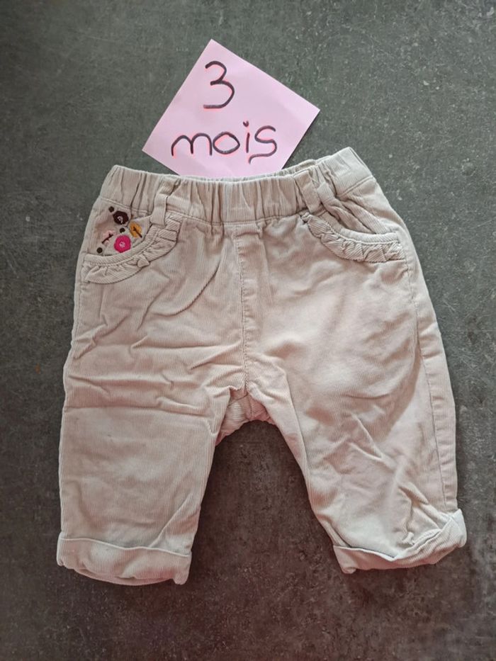 Pantalon dpam 3 mois
