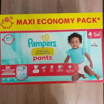 Couches Pampers premium/pants