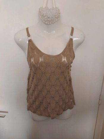 Débardeur ajouré taille L