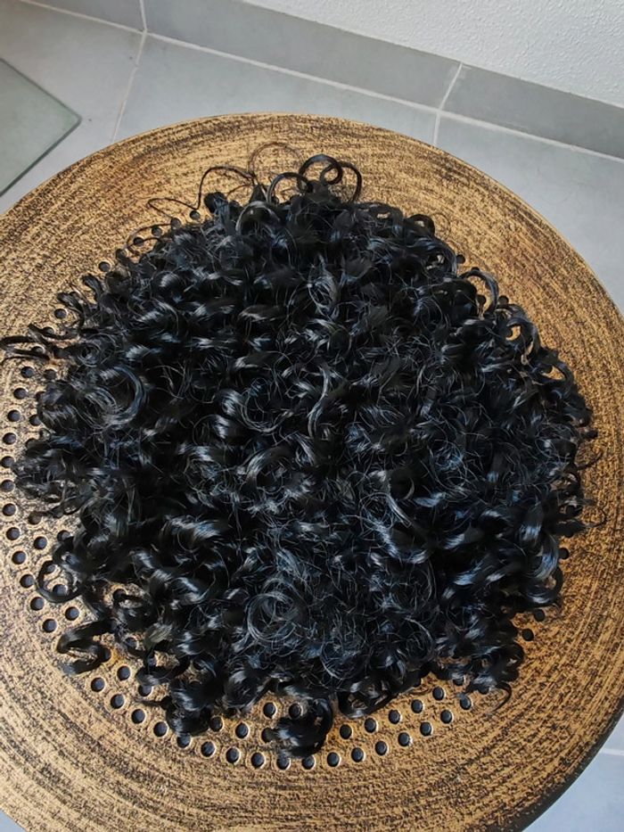 Queue de cheval Extension de cheveux afro bouclé - photo numéro 3