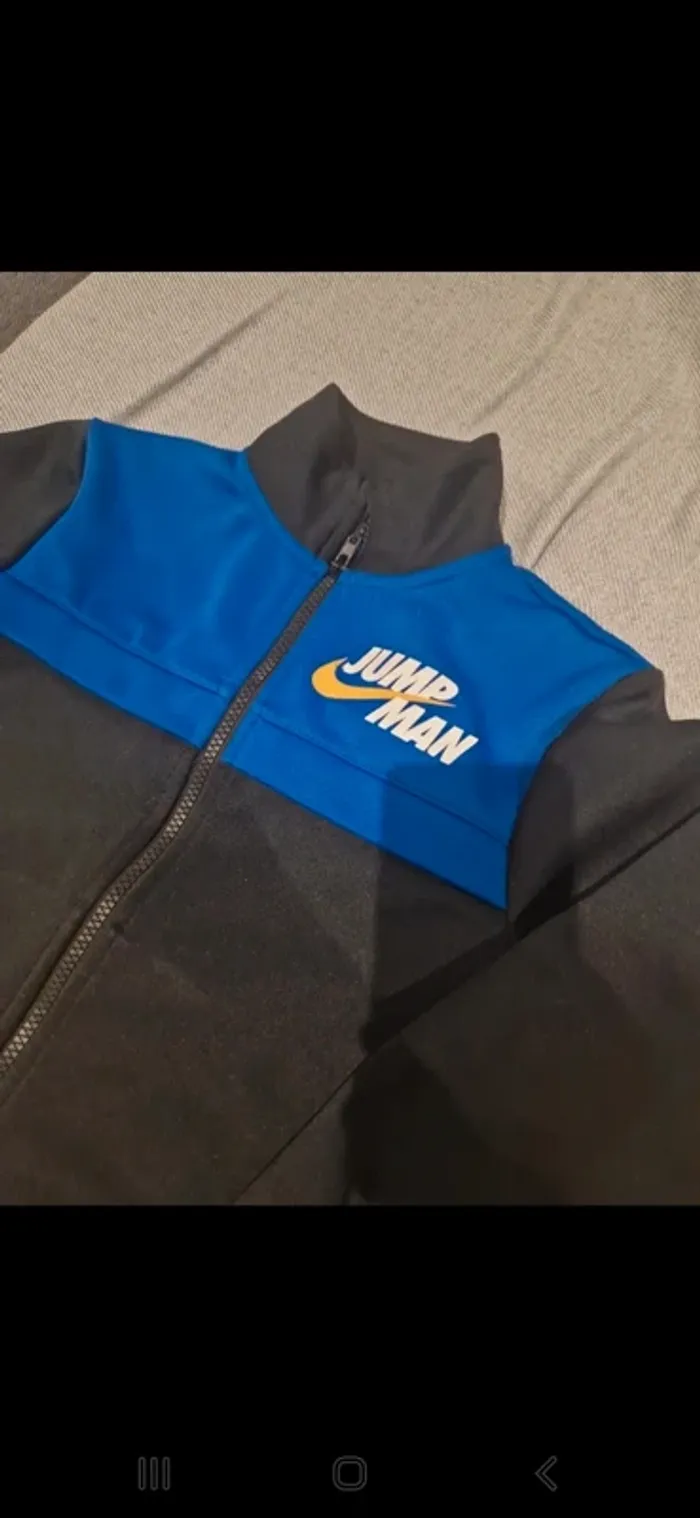 Veste zippé nike air jordan jumpman garcon 10-12 ans - photo numéro 4