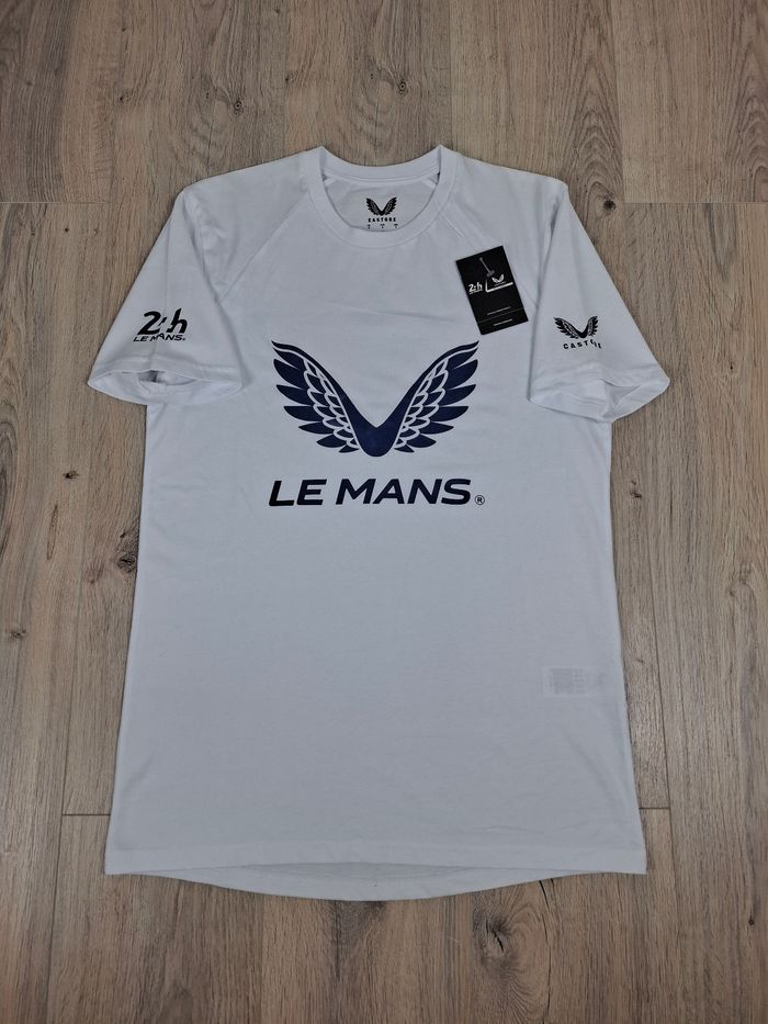Tshirt Castore x 24H Le Mans Blanc – Officiel, Neuf avec Étiquette 🏁 - photo numéro 3