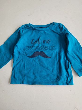 Pull fin bébé 18 mois