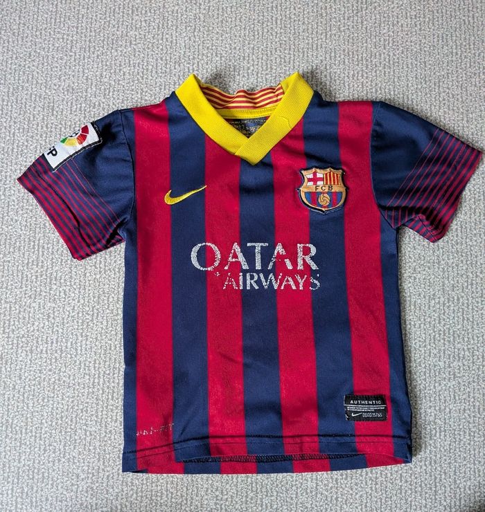 T-shirt de foot barca 2-3ans