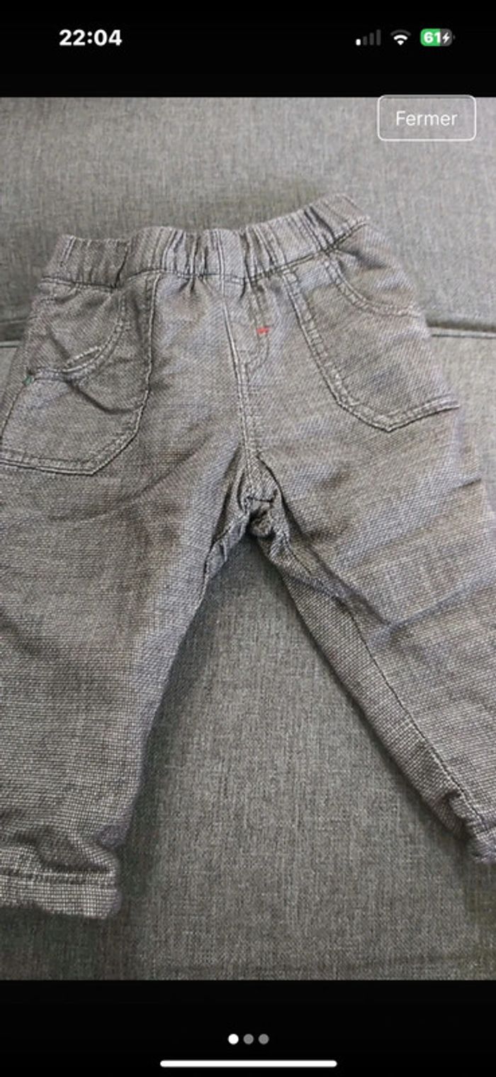 Pantalon doublé Orchestra - Taille 6 mois - photo numéro 2