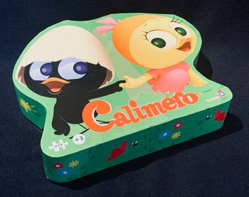 Puzzle Calimero Dujardin 24 pièces de grande taille. Calimero et Priscilla.