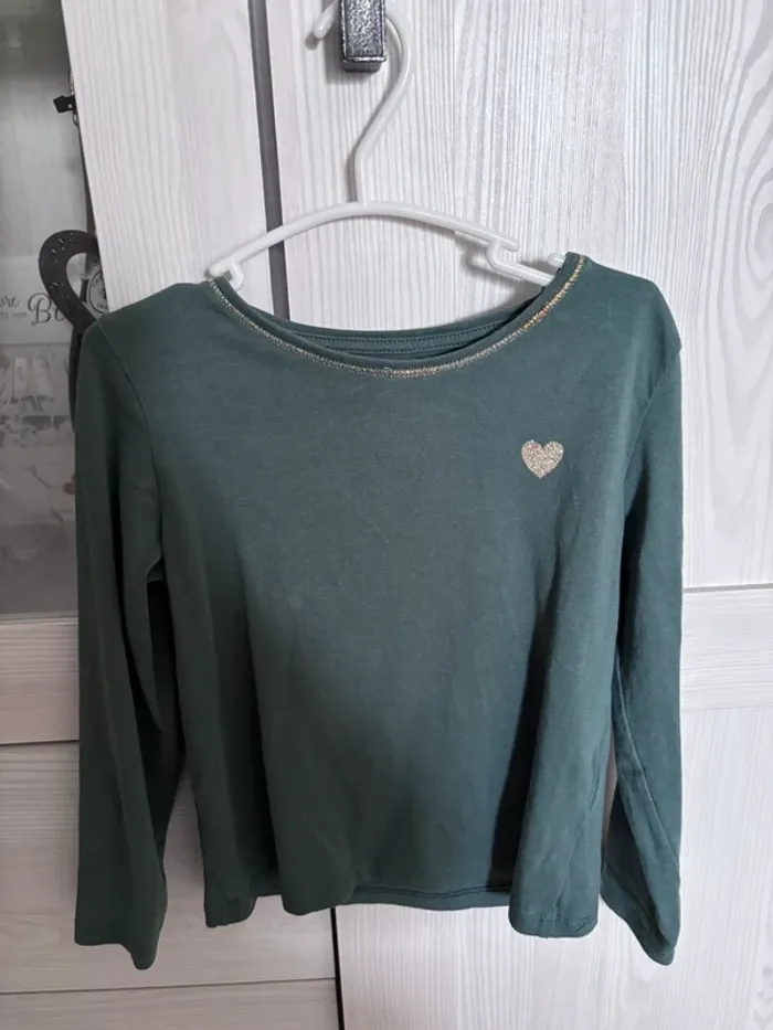TEE shirt manche longue Verbaudet fille 4 ans
