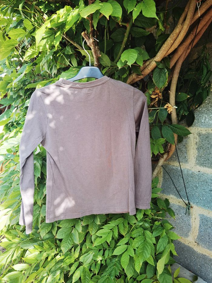 D831-tee shirt manche longue 8 ans - photo numéro 2