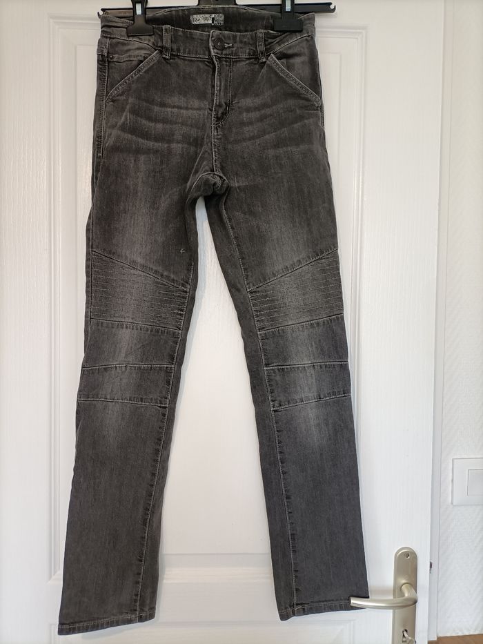 Jean gris 12 ans kiabi