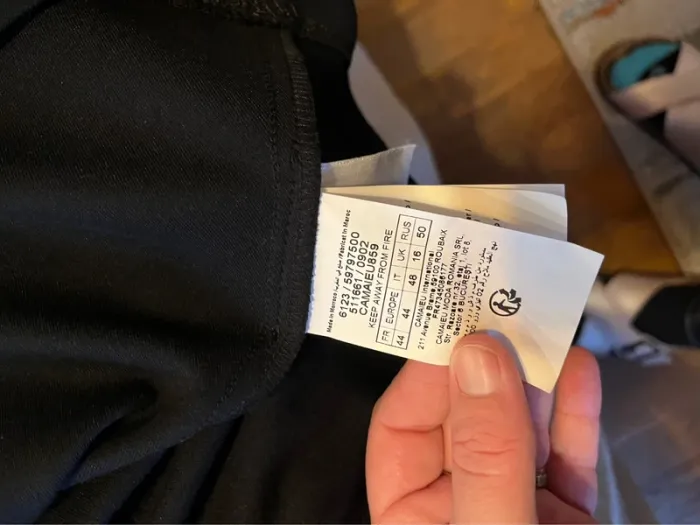 Petite robe noire Camaïeu (neuf, noir), XXL / 44 / 16 - photo numéro 4