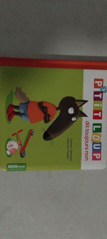 Livre enfant : p'tit loup dit toujours non