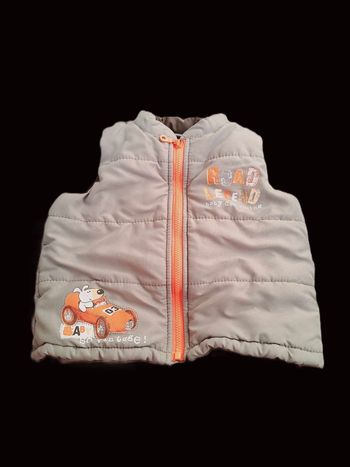 Doudoune sans manches 12 mois