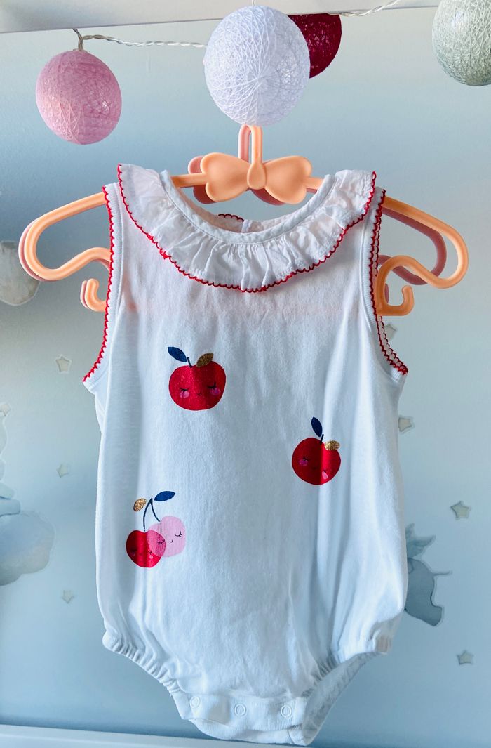 Lot vêtements été bébé fille taille 9 mois - photo numéro 6