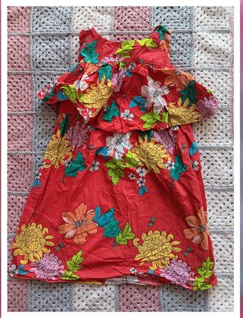 Robe manches courtes 6 ans