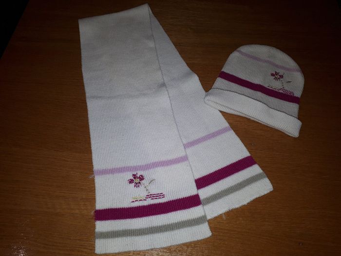 Ensemble bonnet + écharpe T 3-4 ans - photo numéro 2