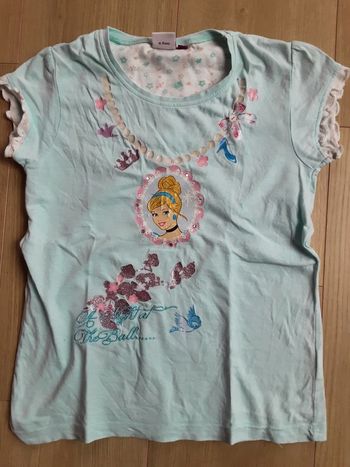 Tee shirt cendrillon